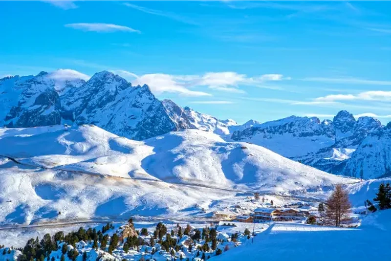 Alto Adige in inverno senza sciare - vista e atmosfera
