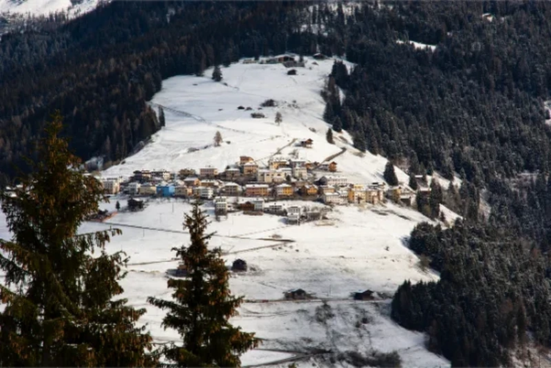 Val Comelico in inverno - panorama invernale