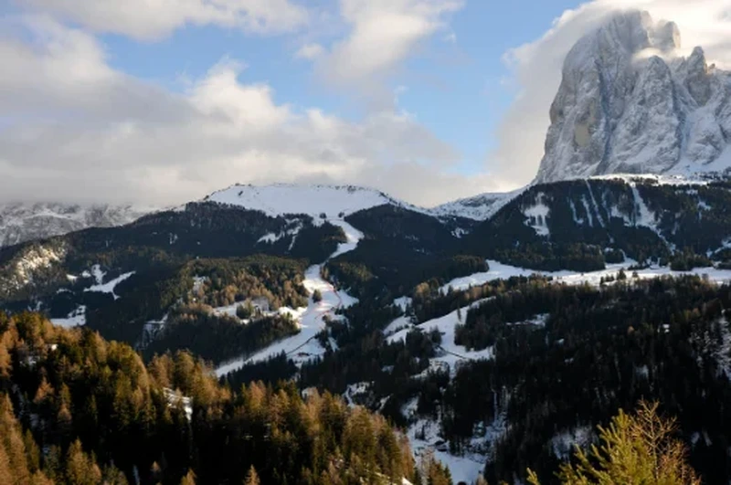 Pista Saslong a Santa Cristina Val Gardena