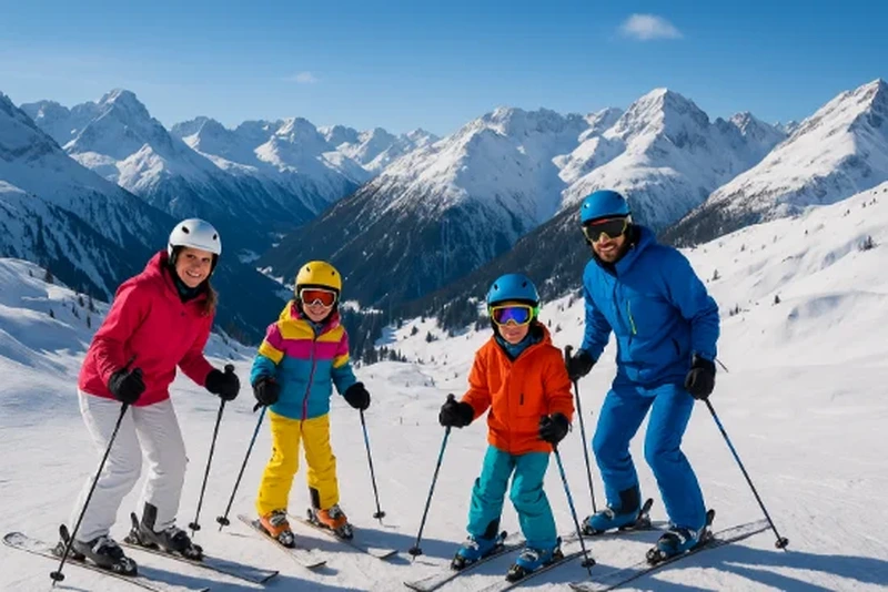 Levi con bambini - sci e attività sulla neve