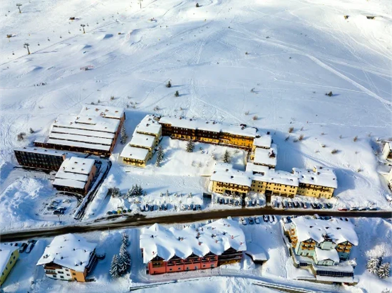 Passo del Tonale tra Lombardia e Trentino