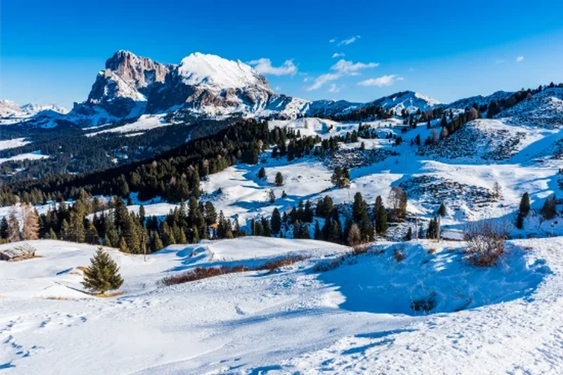 Alpe di Siusi innevata